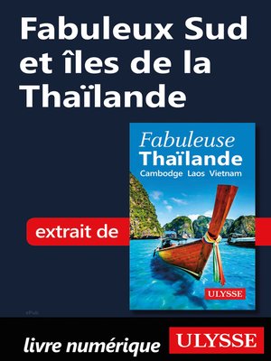 cover image of Fabuleux Sud et îles de la Thaïlande